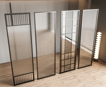 Modern Glass Screen Partition-ID:903147944