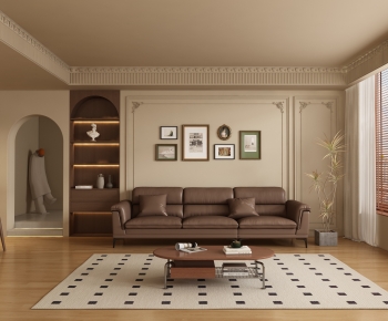 French Style A Living Room-ID:591574918