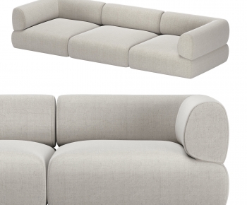 Modern Three-seat Sofa-ID:678685906