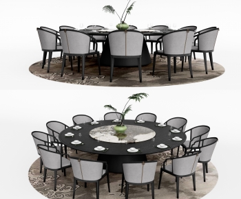 New Chinese Style Dining Table And Chairs-ID:192930718