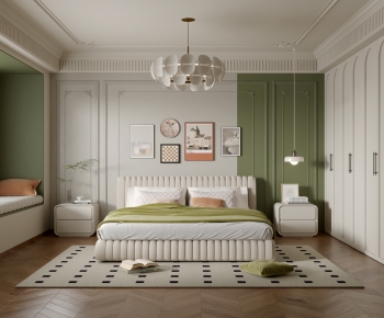 French Style Bedroom-ID:142210964