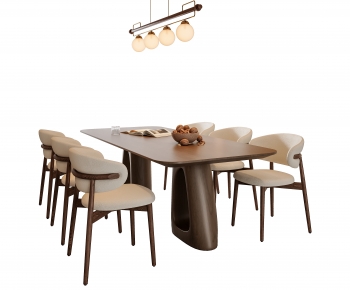 Modern Dining Table And Chairs-ID:877130992