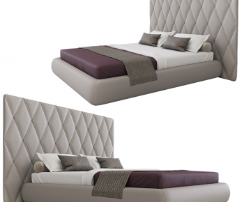 Modern Double Bed-ID:815197947