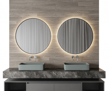 Modern Bathroom Cabinet-ID:436048983