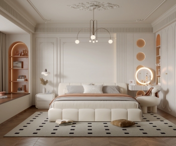 French Style Bedroom-ID:722244028