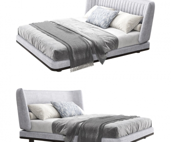 Modern Double Bed-ID:360960969