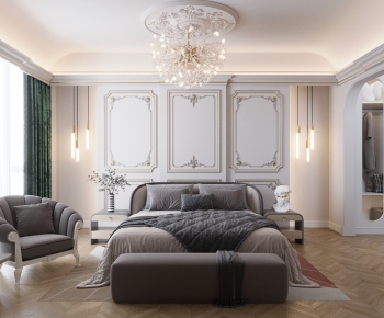 French Style Bedroom-ID:846097951