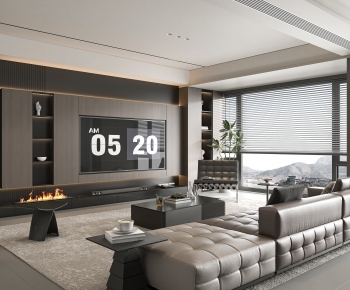 Modern A Living Room-ID:568979023