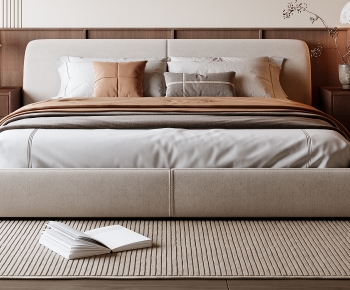 Modern Double Bed-ID:232273101