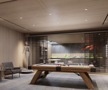 Modern Billiards Room-ID:121982107