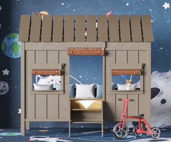 Modern Child's Bed-ID:476471907