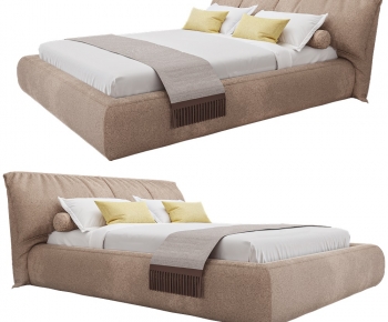 Modern Double Bed-ID:730355021