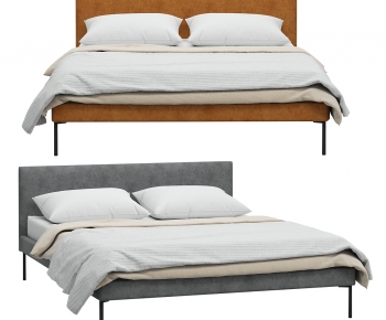 Modern Double Bed-ID:233433014