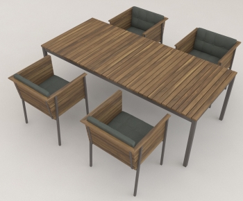 Modern Dining Table And Chairs-ID:422746906