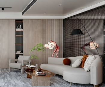 Modern A Living Room-ID:599656116