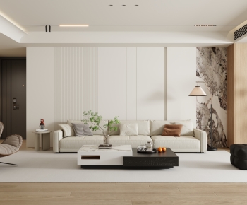 Modern A Living Room-ID:657588019