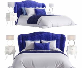 Modern Double Bed-ID:716324093