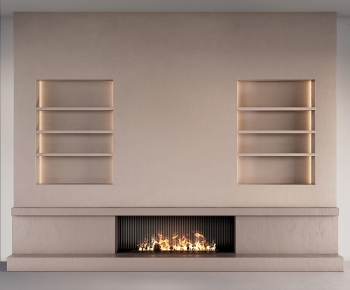 Modern Fireplace-ID:531318903