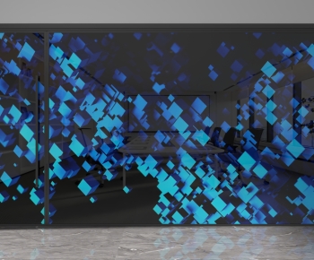 Modern Glass Screen Partition-ID:137109992