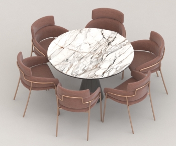 Modern Dining Table And Chairs-ID:922790058