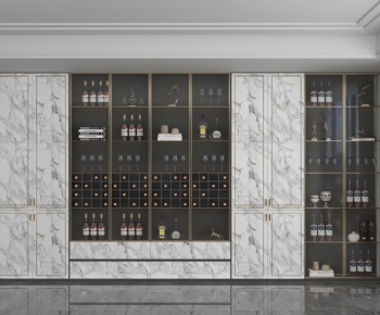 Modern Wine Cabinet-ID:378010034