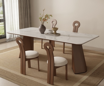 Modern Dining Table And Chairs-ID:308701041