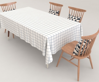 Modern Dining Table And Chairs-ID:952121026