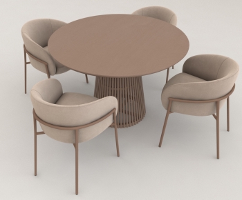 Modern Dining Table And Chairs-ID:457251124