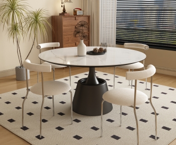 Modern Dining Table And Chairs-ID:509565115