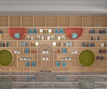 Nordic Style Bookcase-ID:332032929