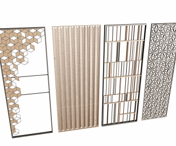 Modern Metal Screen Partition-ID:559288026