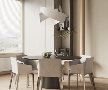 Modern Dining Table And Chairs-ID:160202981