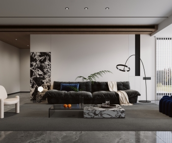 Modern A Living Room-ID:865730058