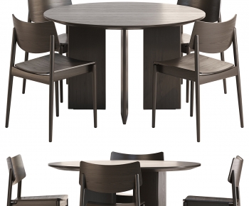 Nordic Style Dining Table And Chairs-ID:500144004