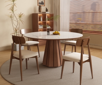 Modern Dining Table And Chairs-ID:430099016