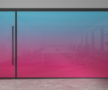 Modern Glass Screen Partition-ID:674422038