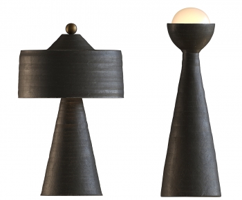 Wabi-sabi Style Table Lamp-ID:486037027