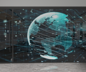 Modern Glass Screen Partition-ID:313647994