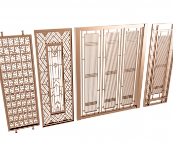 Modern Metal Screen Partition-ID:644118073