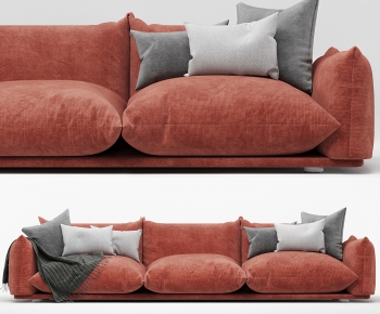 Modern Three-seat Sofa-ID:500679022