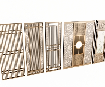 Modern Metal Screen Partition-ID:531508927