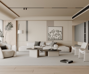 Modern A Living Room-ID:845799924