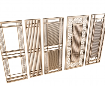 Modern Metal Screen Partition-ID:586829232