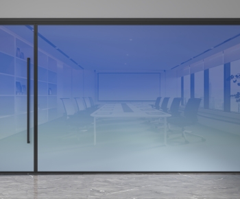 Modern Glass Screen Partition-ID:413903954