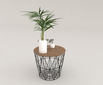 Modern Potted Green Plant-ID:436660057