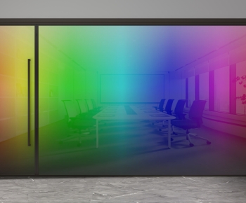 Modern Glass Screen Partition-ID:510478973