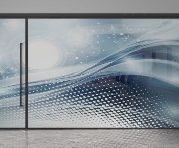 Modern Glass Screen Partition-ID:896116027