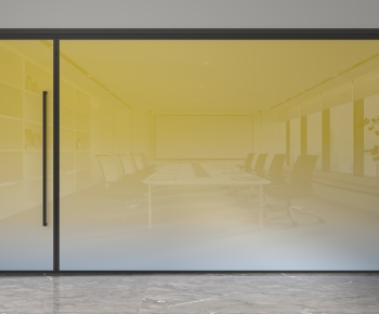 Modern Glass Screen Partition-ID:723069915