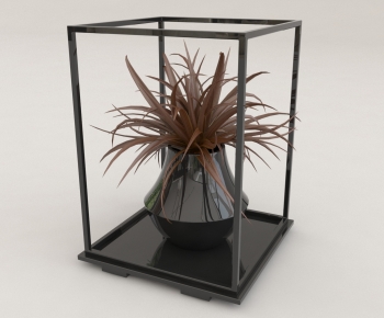 Modern Potted Green Plant-ID:380499419