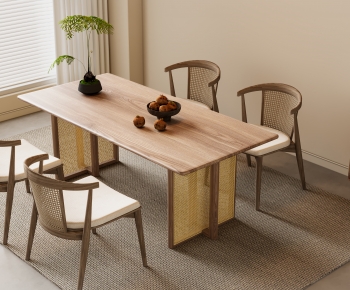 Modern Dining Table And Chairs-ID:437217001